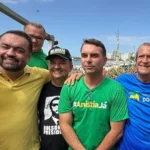 cláudio castro, flávio bolsonaro e valdemar costa neto
