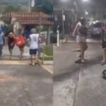 Ataque de raiva de moradora contra motoboys termina em protesto violento na Zona Norte