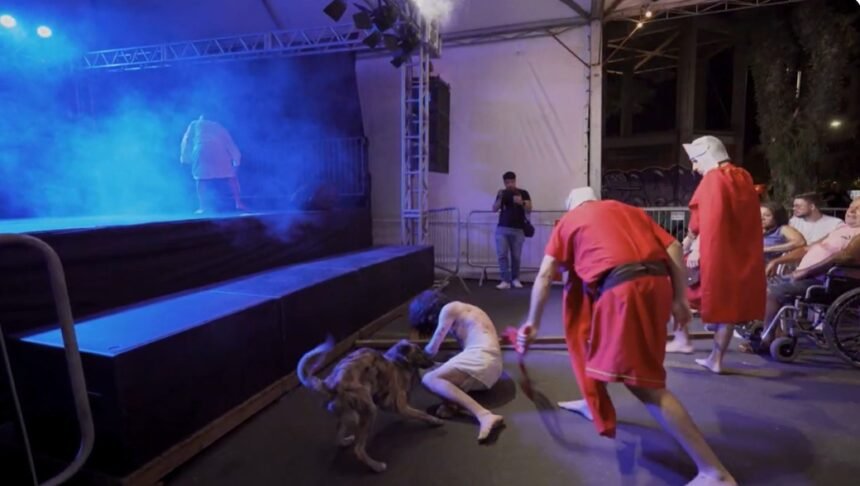 Cadela de rua defende Jesus em Sapiranga (RS) e ganha novo lar