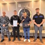 Maricá é homenageada pelo Bope em reconhecimento à parceria pela segurança