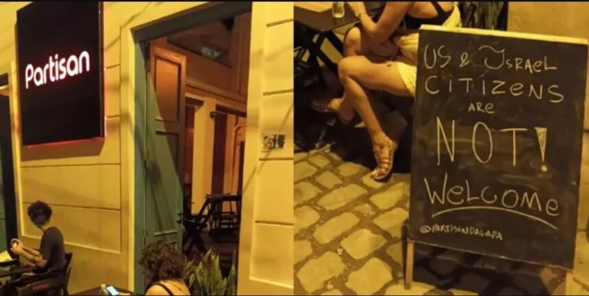 Câmara do Rio aciona MP contra bar por placa considerada antissemita