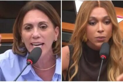 Deputada ameaça acionar Lei Maria da Penha contra Erika Hilton: 'a senhora tem força de um homem'