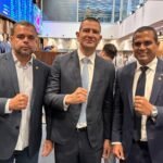 O trio da bancada da bala