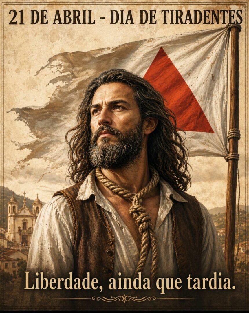 Ao celebrar Tiradentes também celebramos a importância da liberdade