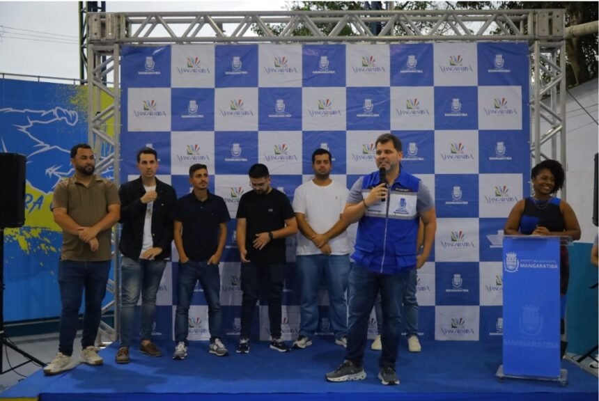 QUADRA NOVA NA ÁREA: Mangaratiba inaugura complexo esportivo e mira jovens e qualidade de vida