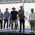 Douglas Ruas cumpre agenda em Tanguá com caminhada, visita a obras e reunião com lideranças