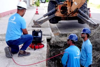 Águas de Juturnaíba conta com nova tecnologia para visualizar o interior da rede e identificar vazamentos e irregularidades