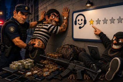 MÃO NA PAREDE… E DÁ 5 ESTRELAS? Projeto permite bandido avaliar abordagem policial — tem até protocolo