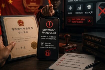 SEM DIPLOMA, SEM LIKES: China aperta regras para criadores de conteúdo
