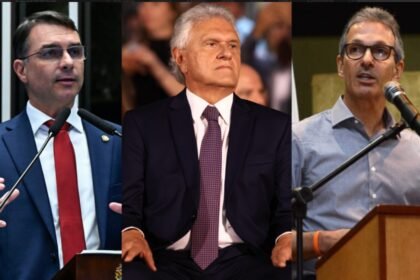 VIRADA NA DIREITA: Flávio, Caiado e Zema se unem em Minas contra o PT de Lula