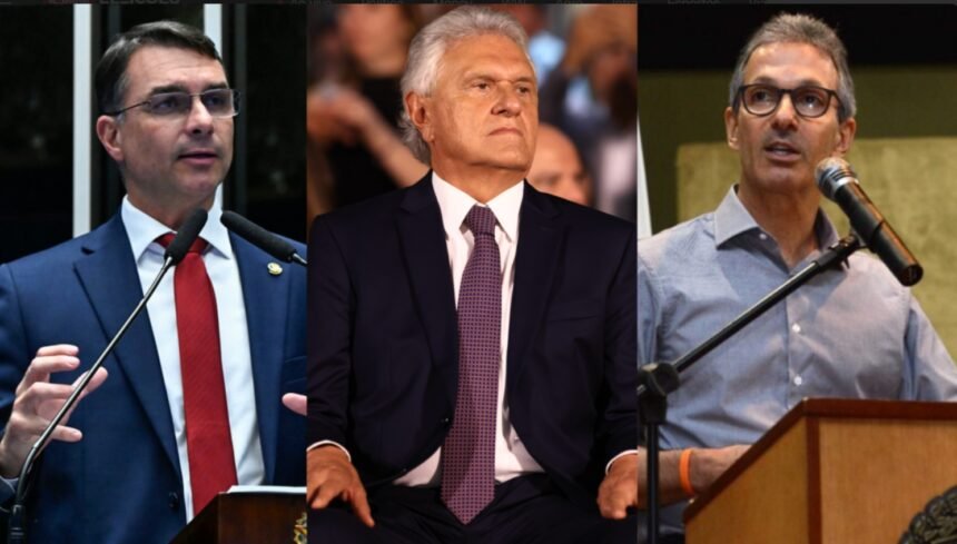 VIRADA NA DIREITA: Flávio, Caiado e Zema se unem em Minas contra o PT de Lula
