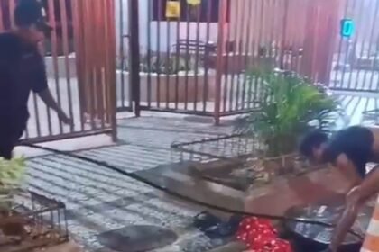 TENTOU ROUBAR, SE DEU MAL: pedestre flagra furto em bueiro e faz ladrões devolverem tudo