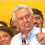 Caiado é oficializado candidato à Presidência e promete libertar o país do PT e combater o crime