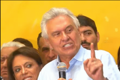 Caiado é oficializado candidato à Presidência e promete libertar o país do PT e combater o crime