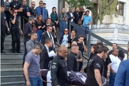 'Não foi troca de tiros. Foi execução': Douglas Gomes diz que policial foi morto por terroristas e cobra resposta contra o crime