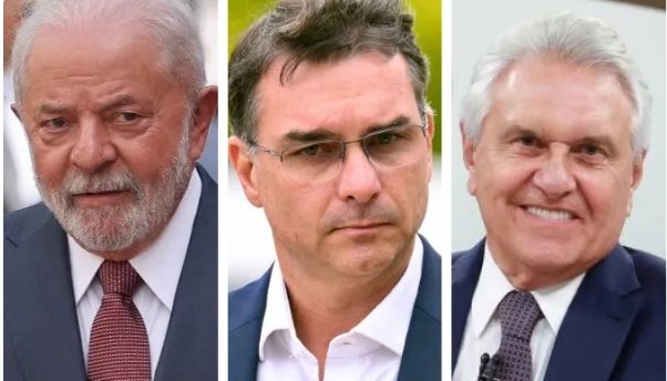 Lula empata com Flávio e Caiado no 2º turno, mostra pesquisa