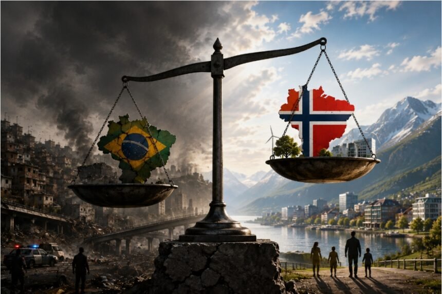 A goleada que o Brasil levou da Noruega fora de campo