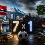 De novo? Brasil leva goleada de 7 a 1 da Noruega — e não foi no futebol