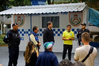Praia da Gamboa, em Itacuruçá, ganha base permanente da Polícia Militar