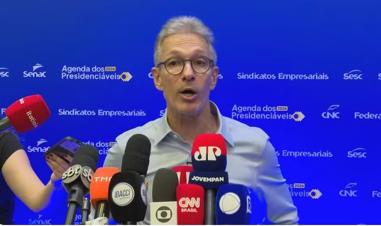 Zema sobe o tom: 'Estatal é cabide de empregos' e promete privatizar tudo se chegar ao Planalto