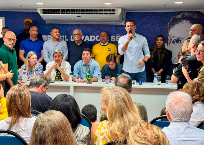 PL oficializa Douglas Ruas ao Governo do Rio e Carlos Portinho ao Senado em convenção no Centro do Rio