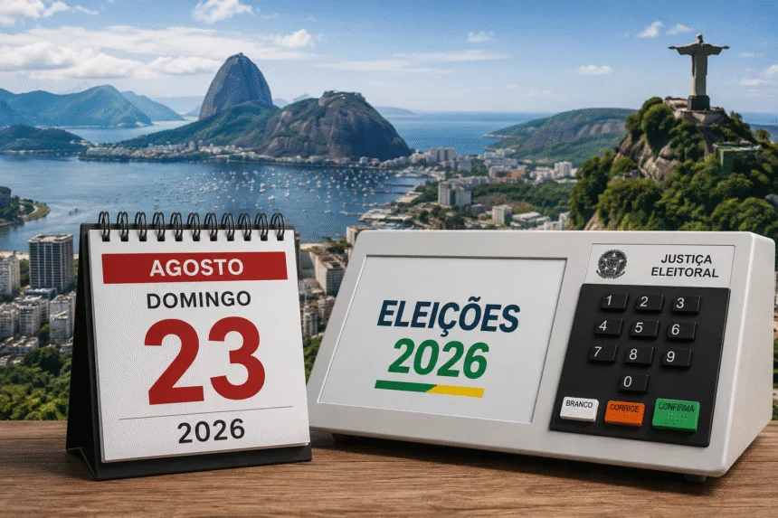 Eleições 2026: domingo tem caminhada, feira, ato político e até agenda de moto clube no RJ