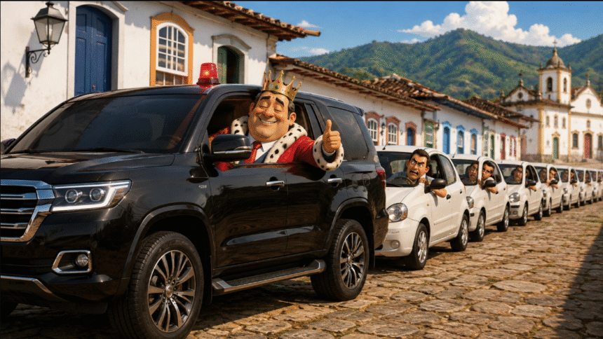 Blindagem só para o prefeito: Paraty vai alugar frota mas apenas um carro é a prova de balas