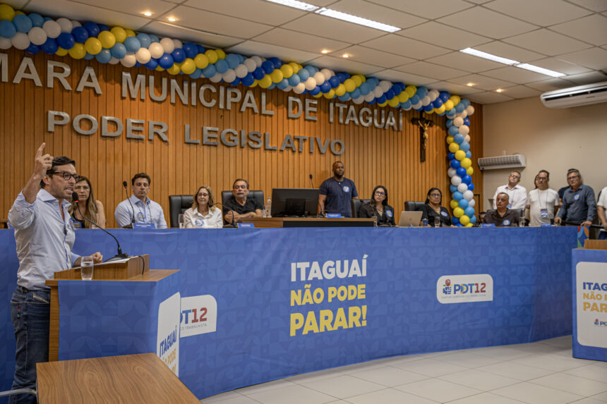 PDT oficializa Haroldinho Jesus como candidato a prefeito de Itaguaí