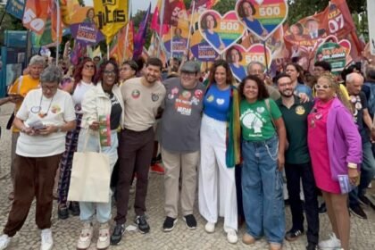Siri abre campanha no Aterro e mira força do PSOL nas urnas do Rio