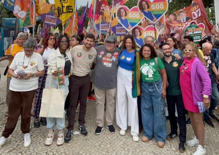 Siri abre campanha no Aterro e mira força do PSOL nas urnas do Rio