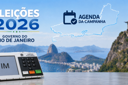 Eleições 2026: candidatos ao Governo do RJ têm agendas com sabatinas, caminhadas e eventos nesta quinta