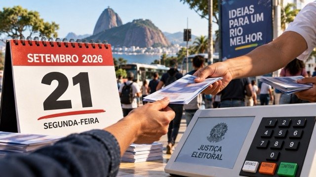 Segunda de campanha: candidatos ao governo do Rio se espalham pela capital e Baixada. Confira a agenda
