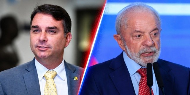 Flávio passa Lula no 2º turno: senador cresce e presidente estaciona, aponta Real Time
