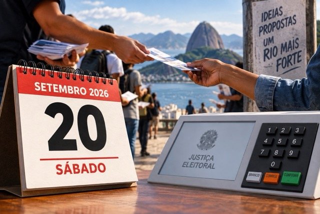 Sábado tem caminhada, panfletagem, reuniões e encontros políticos; veja a agenda dos candidatos ao Governo do RJ