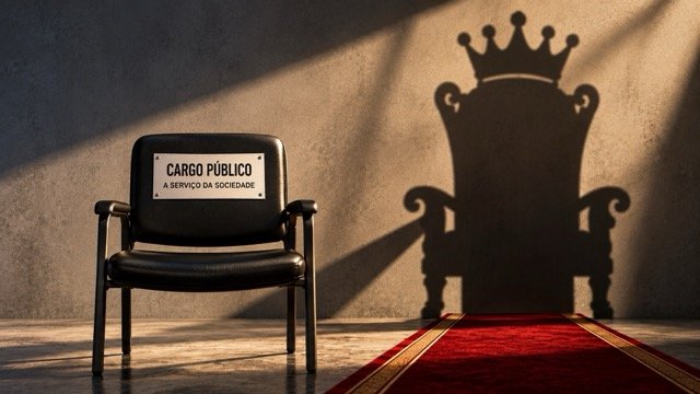 Na democracia, cadeira não é trono