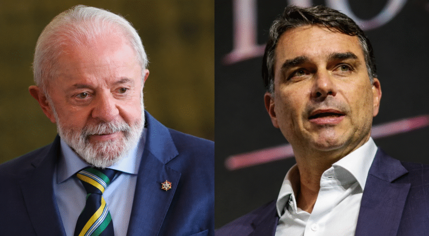 Lula e Flávio Bolsonaro empatam em 44% no 2º turno, aponta Real Time Big Data