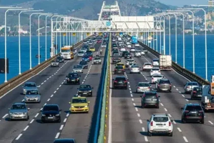Fim do 'freia no radar': Ponte Rio-Niterói terá teste de velocidade média